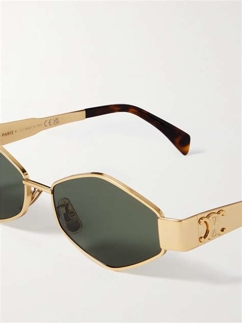 celine sunglasses with gold